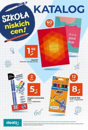 Gazetka Dealz - 2.08.2024 - 31.08.2024.