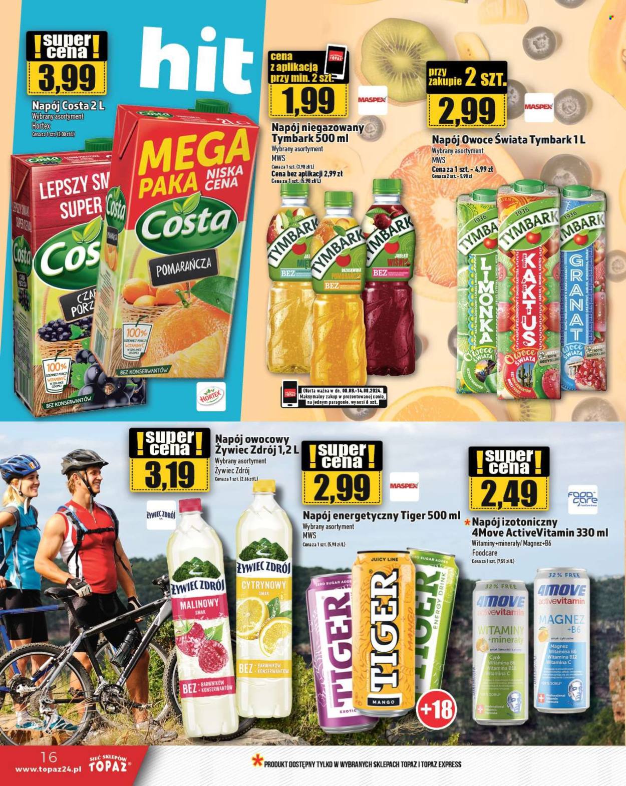 Gazetka Topaz - 8.08.2024 - 14.08.2024. Strona 16