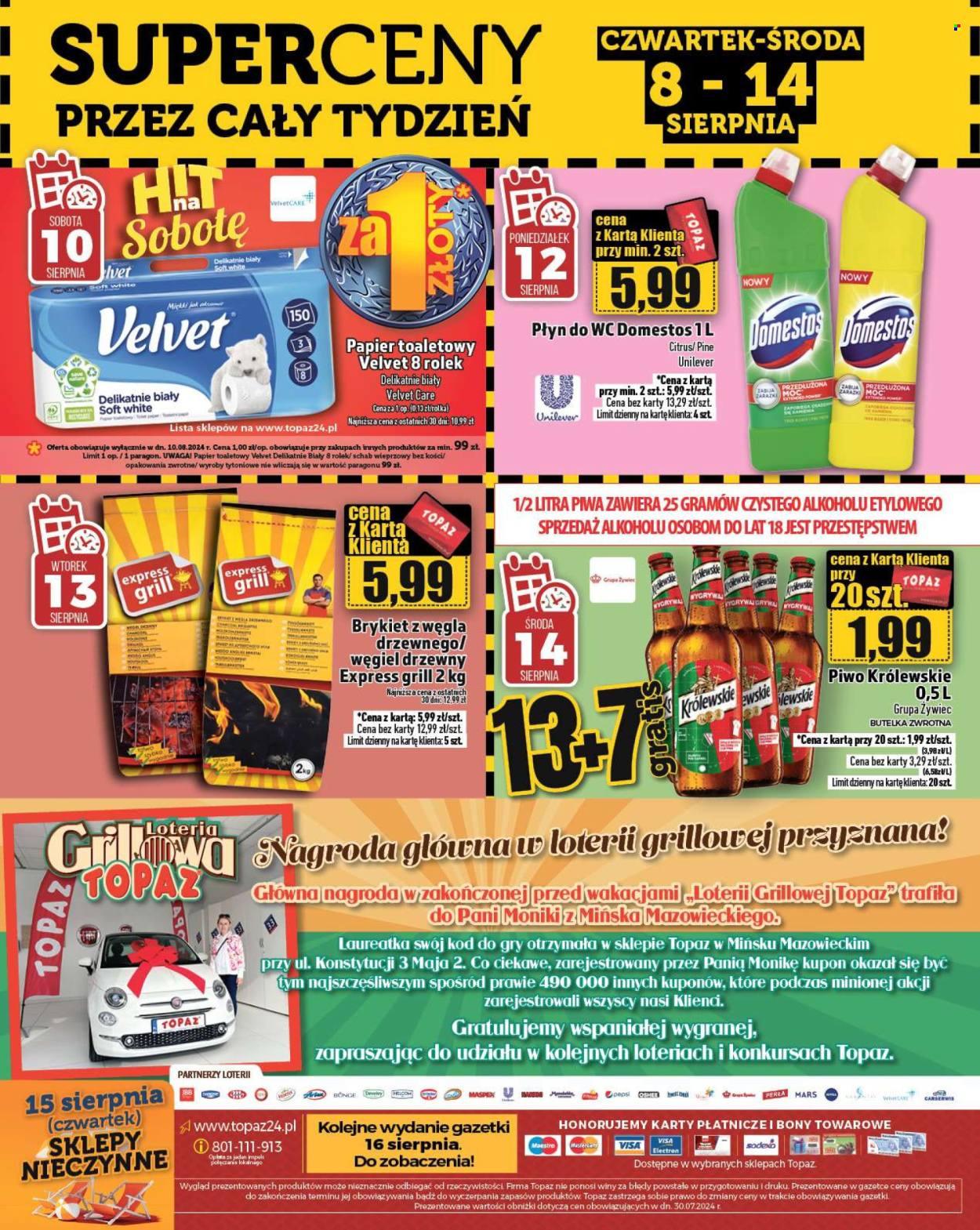 Gazetka Topaz - 8.08.2024 - 14.08.2024. Strona 28