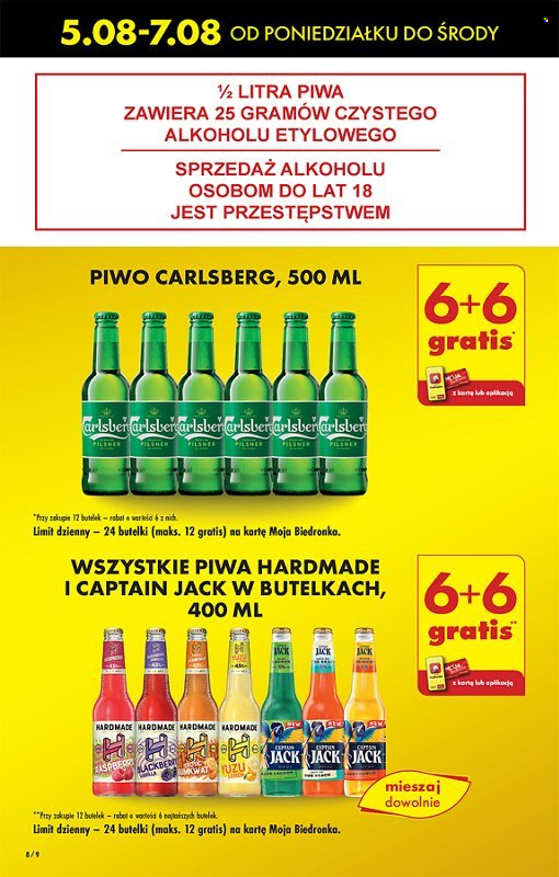 Gazetka Biedronka - 5.08.2024 - 10.08.2024. Strona 8