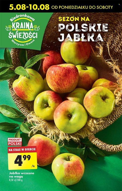 Gazetka Biedronka - 5.08.2024 - 10.08.2024. Strona 18