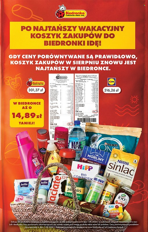Gazetka Biedronka - 5.08.2024 - 10.08.2024. Strona 64