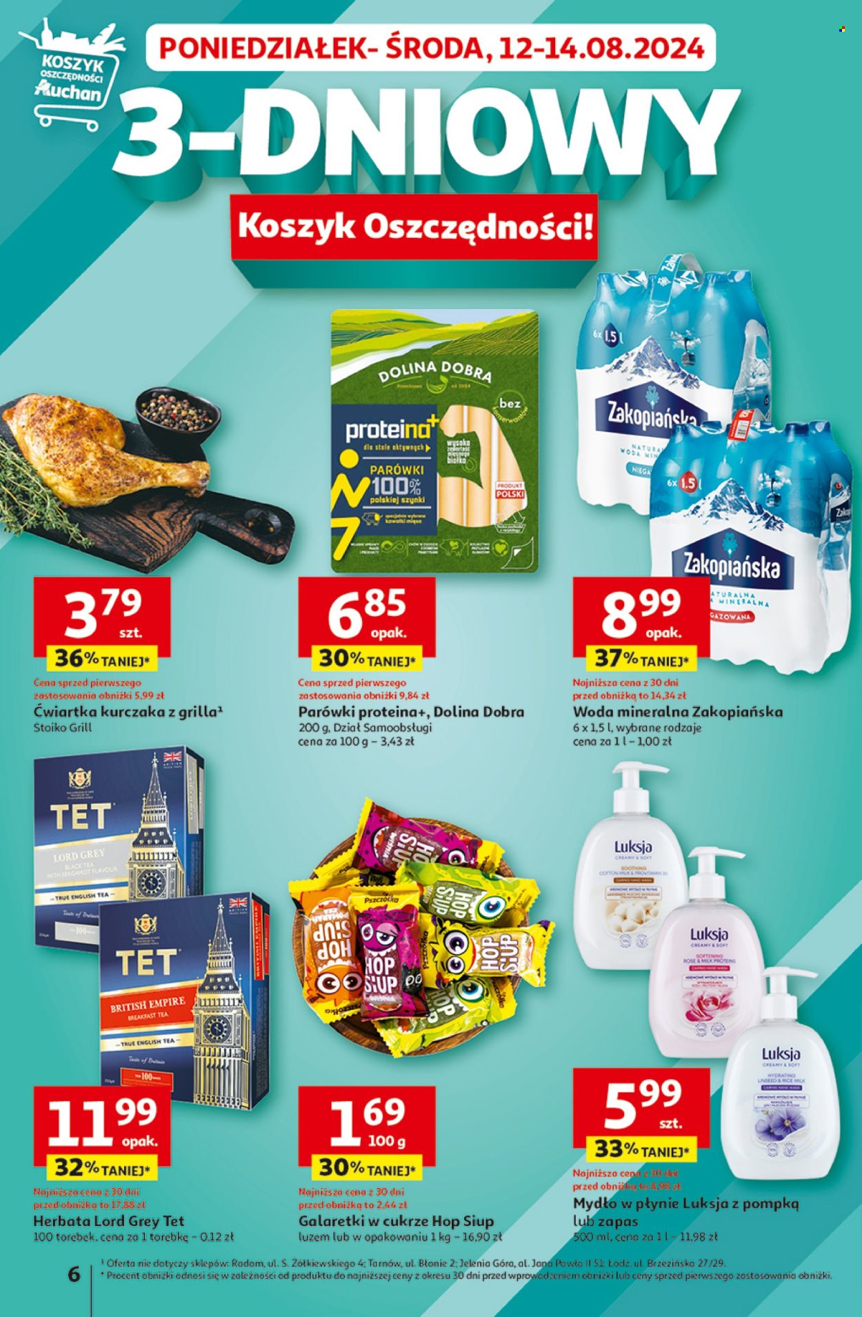 Gazetka Auchan - 8.08.2024 - 14.08.2024. Strona 6