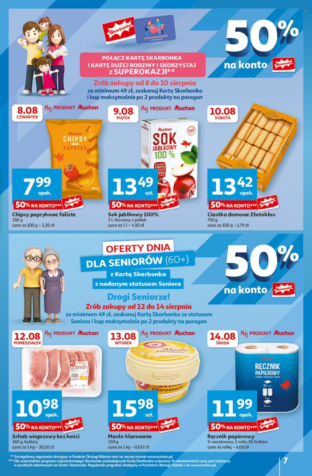 Gazetka Auchan - 8.08.2024 - 14.08.2024. Strona 7