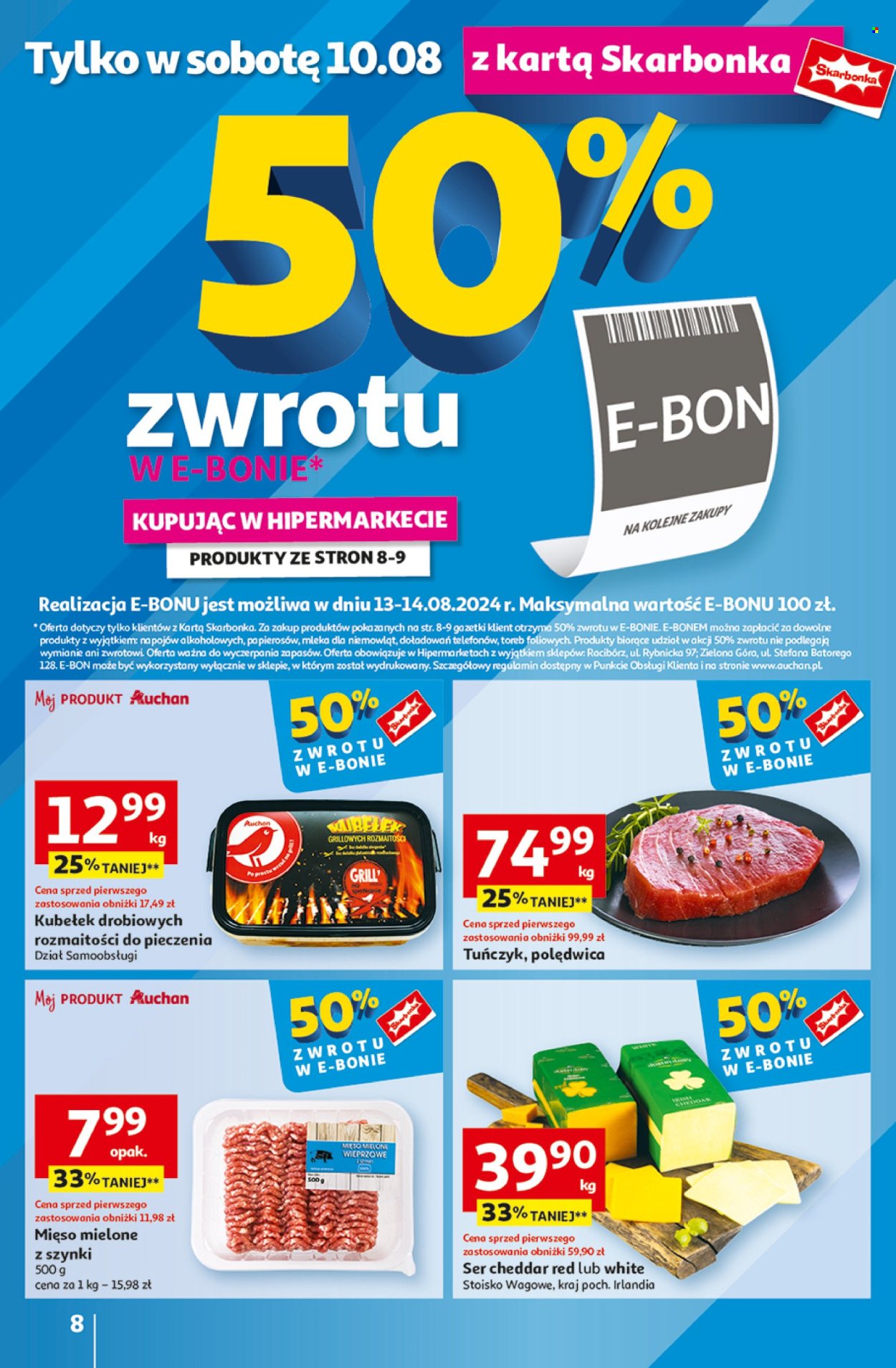 Gazetka Auchan - 8.08.2024 - 14.08.2024. Strona 8