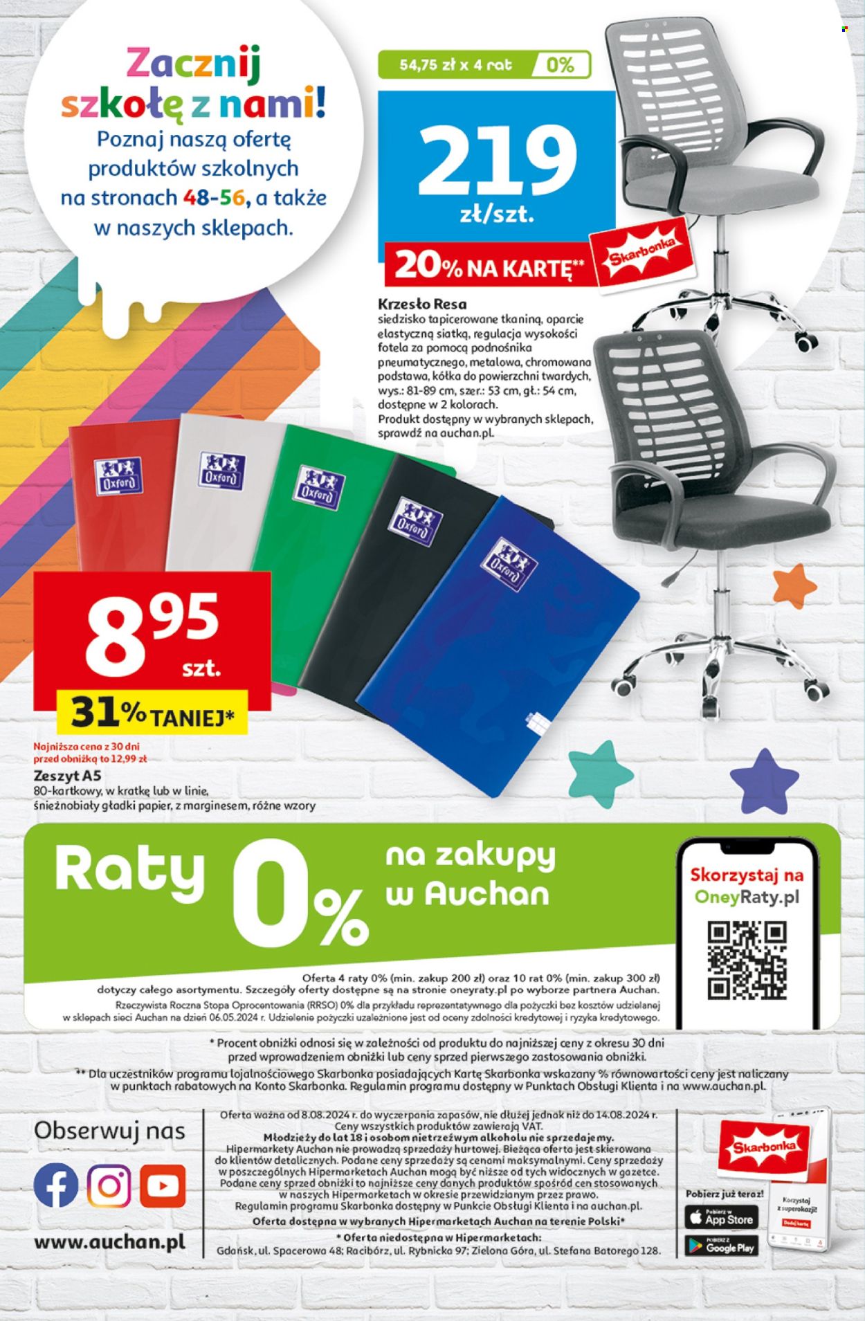 Gazetka Auchan - 8.08.2024 - 14.08.2024. Strona 64