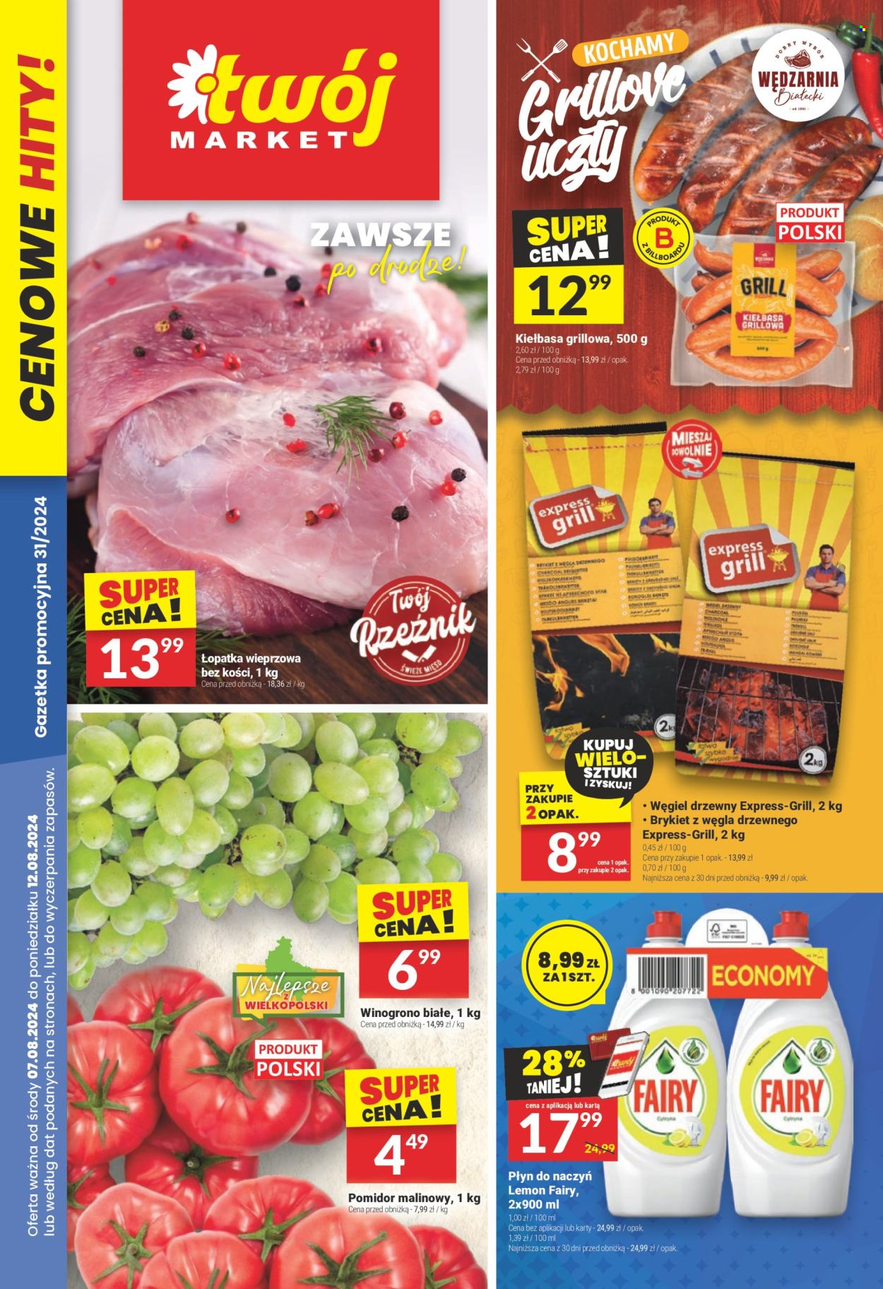 Gazetka Twój Market - 7.08.2024 - 12.08.2024. Strona 1