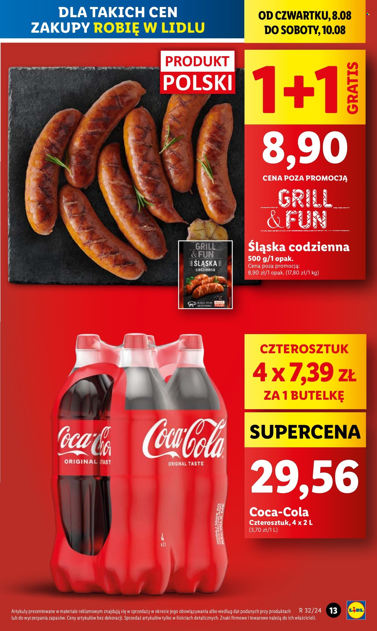 Gazetka Lidl - 8.08.2024 - 10.08.2024. Strona 13