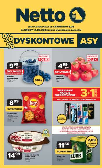 Gazetka Netto - 8.08.2024 - 14.08.2024.