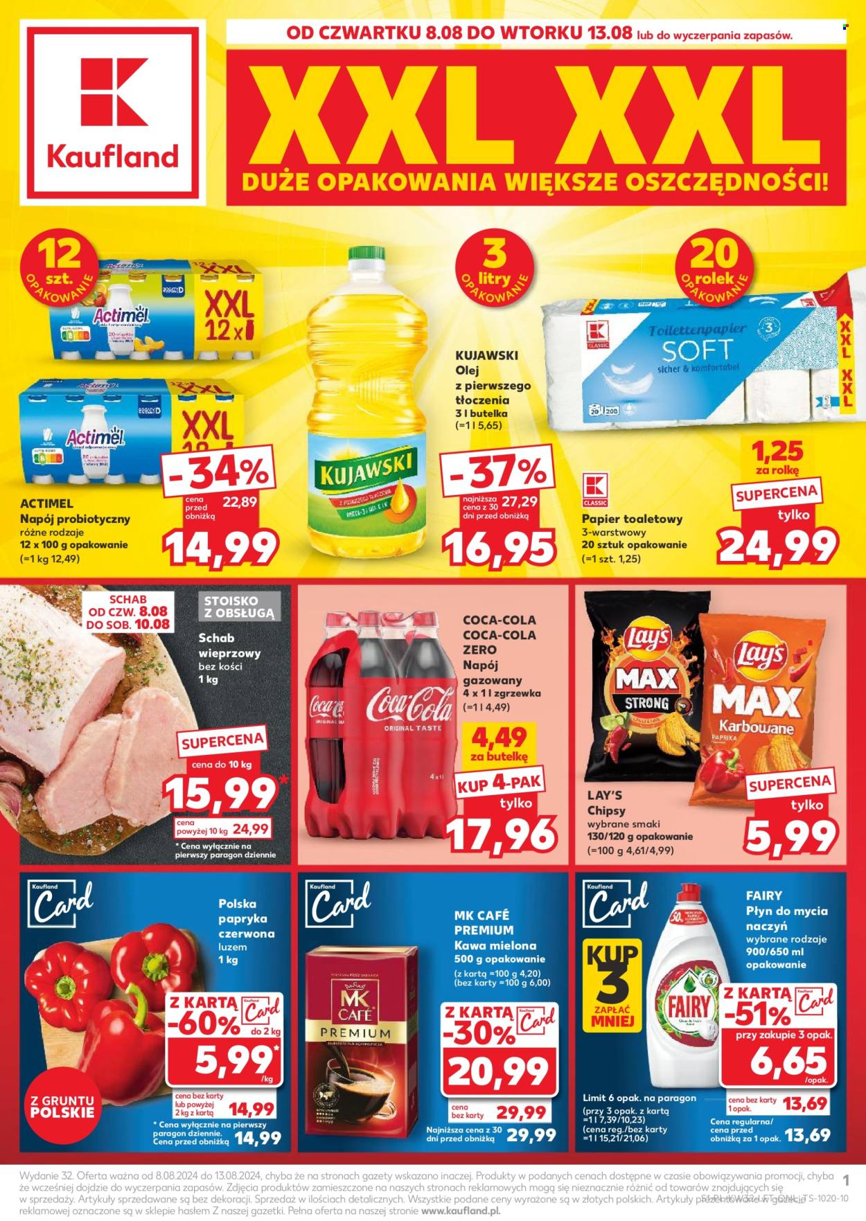 Gazetka Kaufland - 8.08.2024 - 13.08.2024. Strona 1