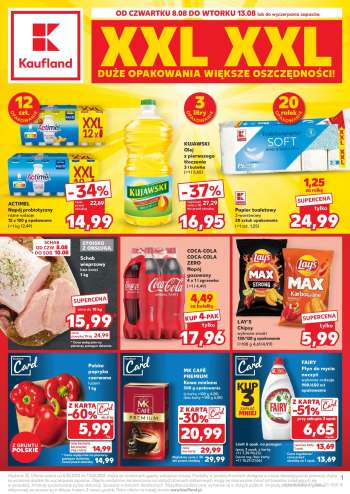 Gazetka Kaufland - 8.08.2024 - 13.08.2024.