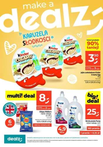 Gazetka Dealz - 8.08.2024 - 13.08.2024.