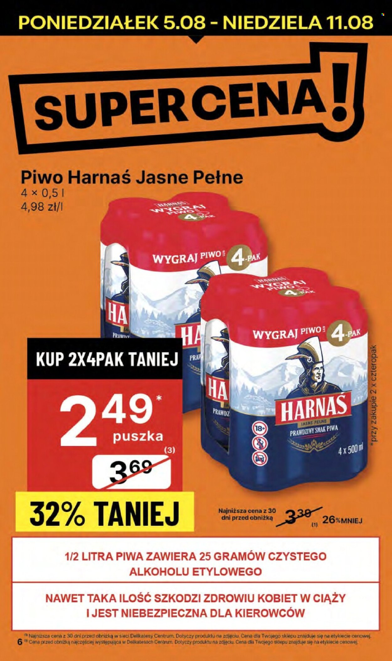 Gazetka Delikatesy Centrum - 8.08.2024 - 14.08.2024. Strona 6