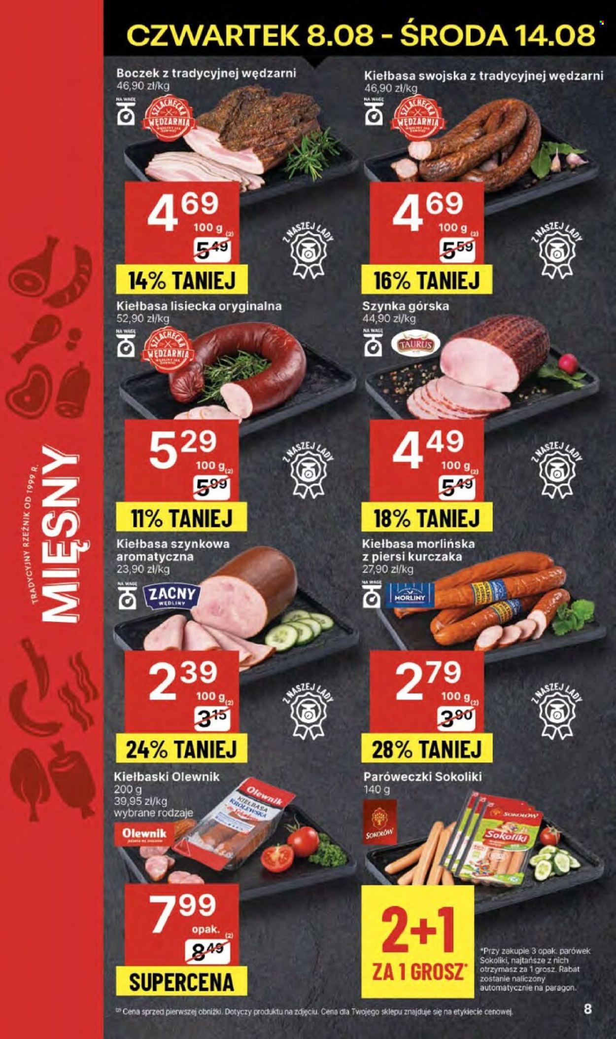 Gazetka Delikatesy Centrum - 8.08.2024 - 14.08.2024. Strona 8