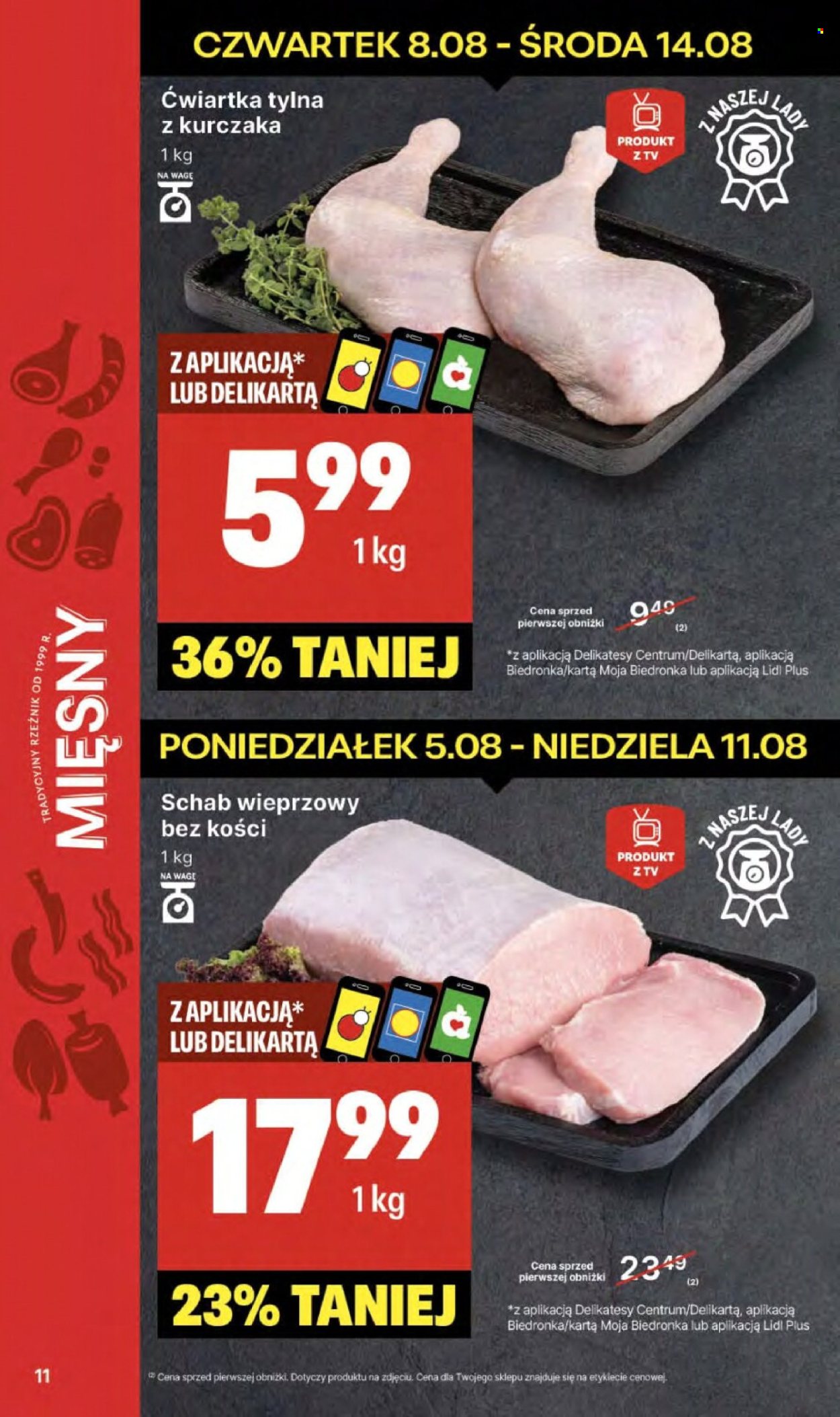 Gazetka Delikatesy Centrum - 8.08.2024 - 14.08.2024. Strona 11