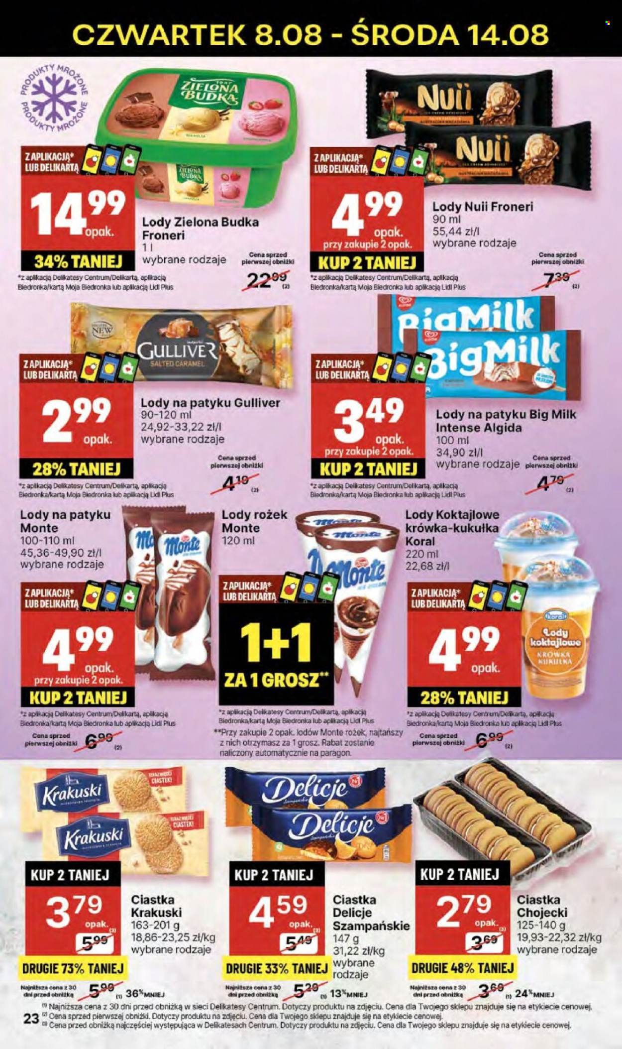 Gazetka Delikatesy Centrum - 8.08.2024 - 14.08.2024. Strona 23
