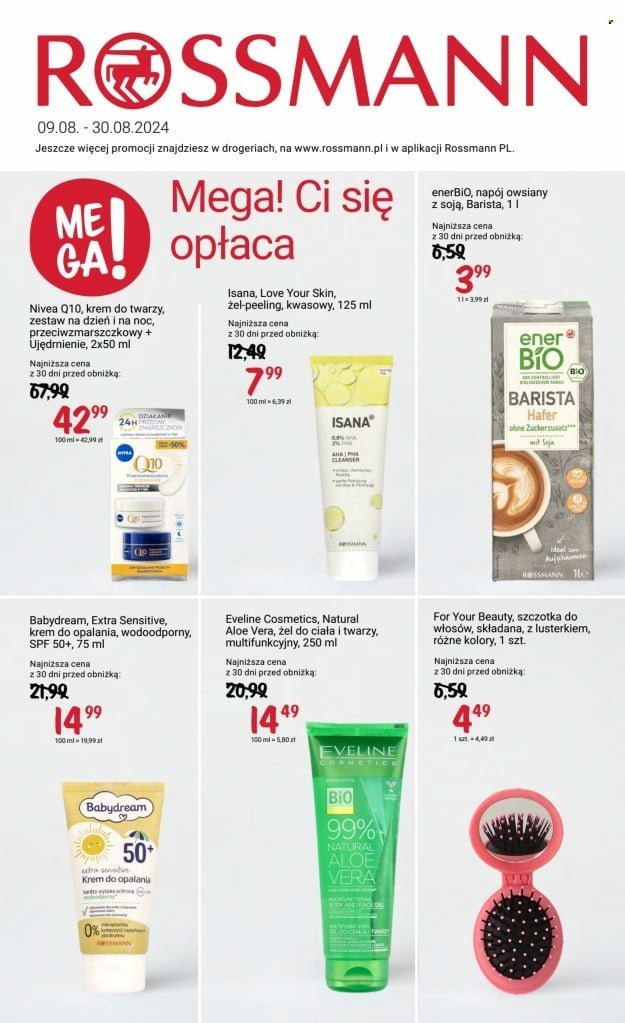 Gazetka Rossmann - 9.08.2024 - 30.08.2024. Strona 1