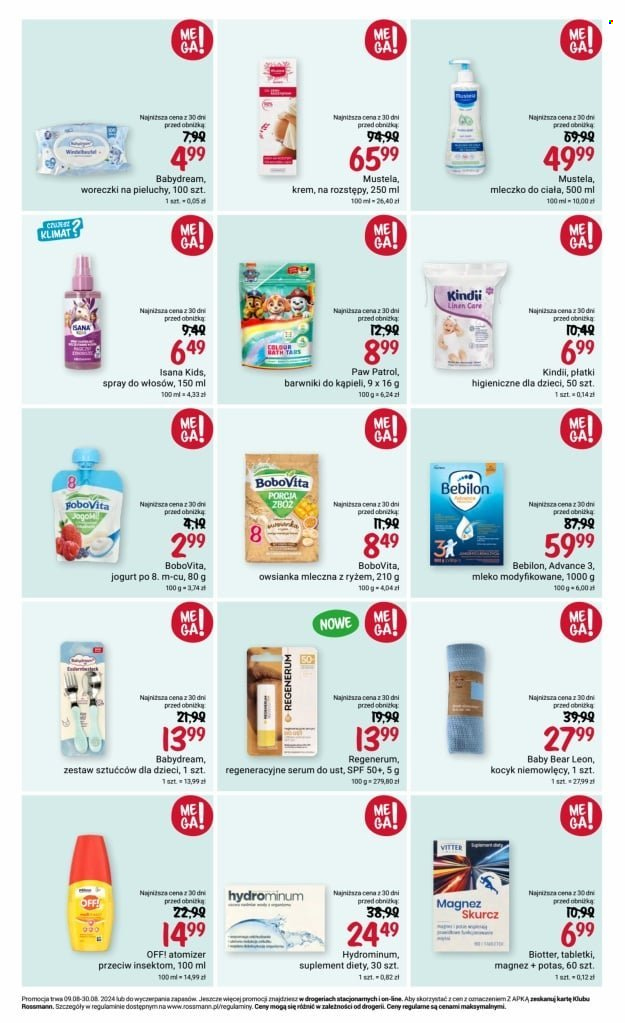 Leták Rossmann - 9.8.2024 - 30.8.2024. Strana 13