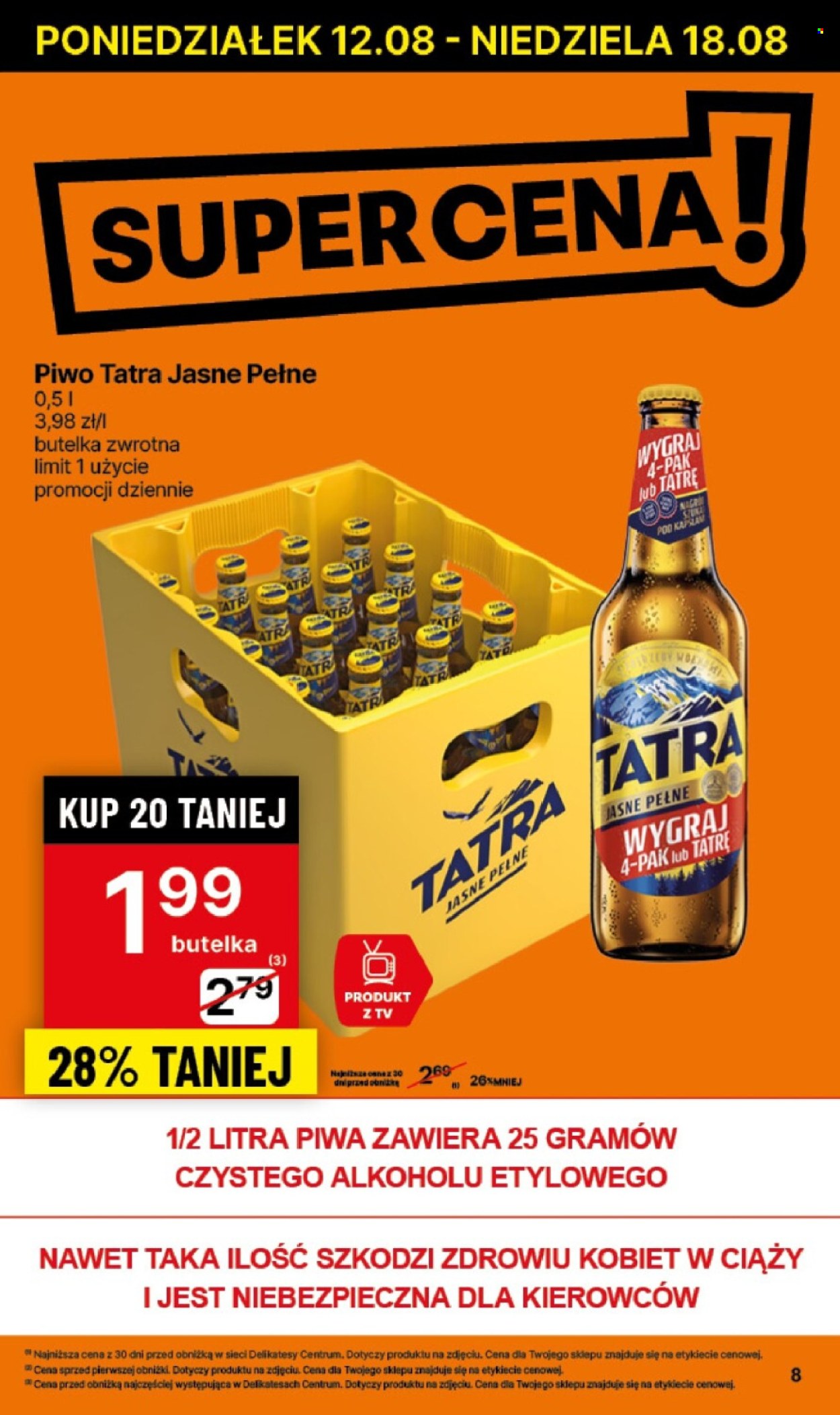 Gazetka Delikatesy Centrum - 12.08.2024 - 18.08.2024. Strona 8
