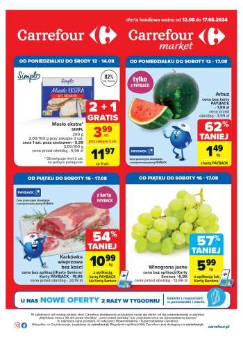 Gazetka Carrefour - 12.08.2024 - 17.08.2024.