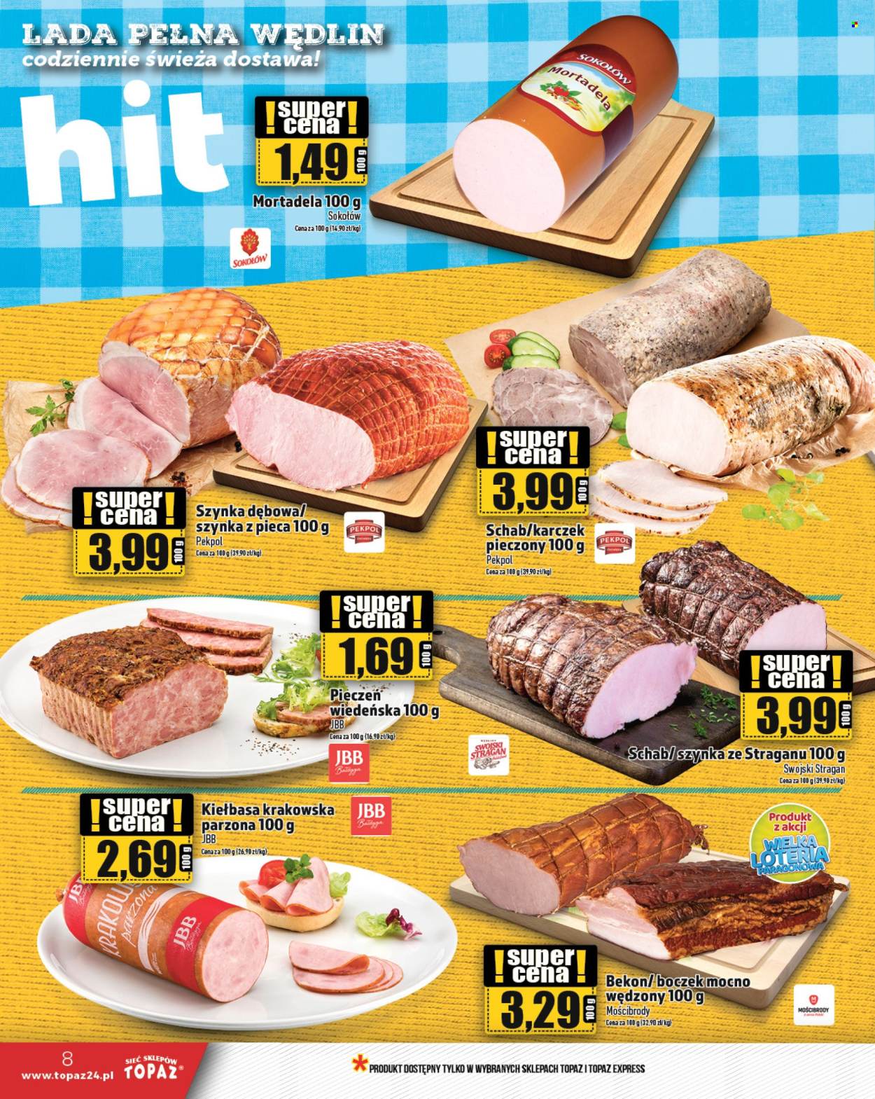 Gazetka Topaz - 16.08.2024 - 21.08.2024. Strona 8