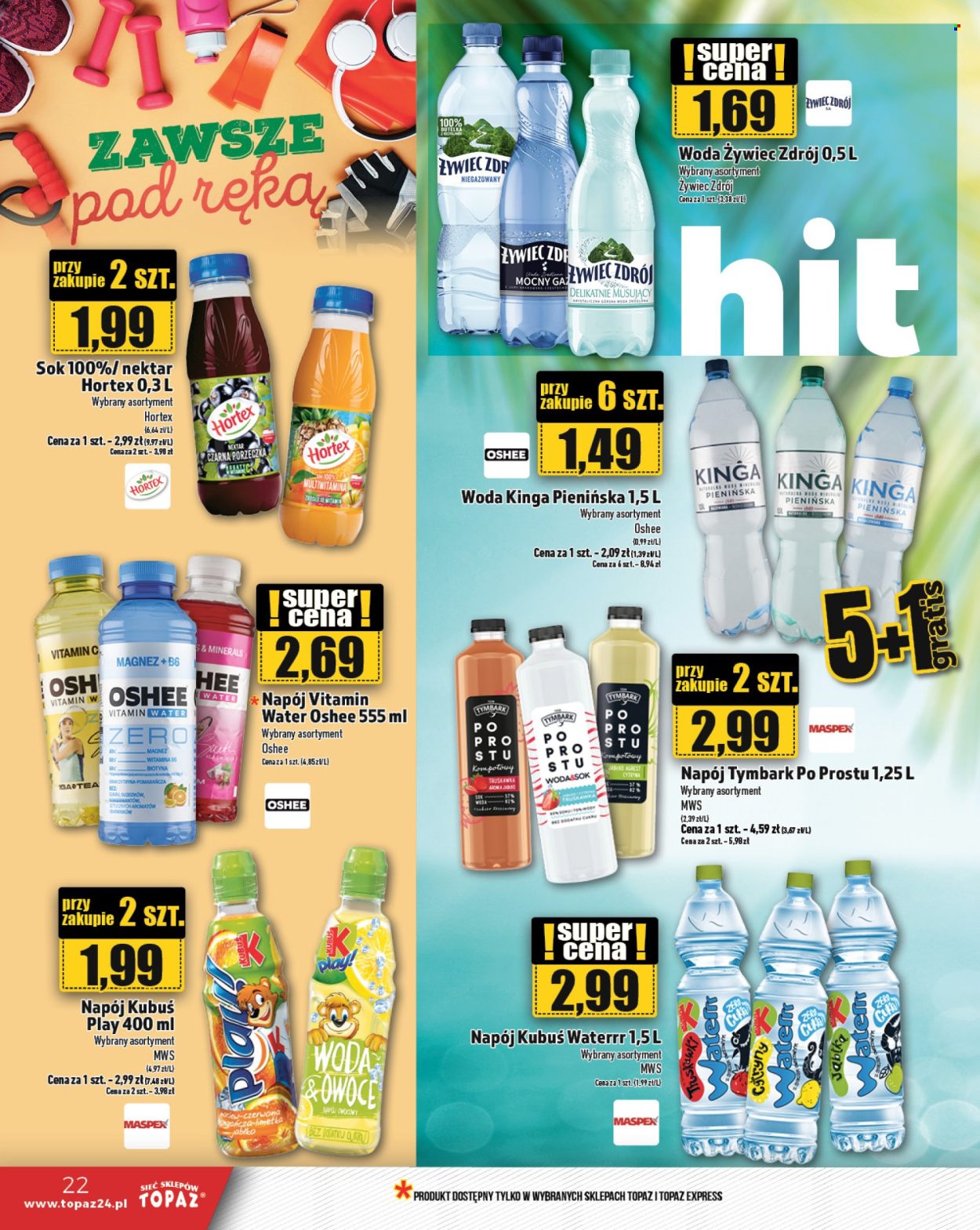 Gazetka Topaz - 16.08.2024 - 21.08.2024. Strona 22