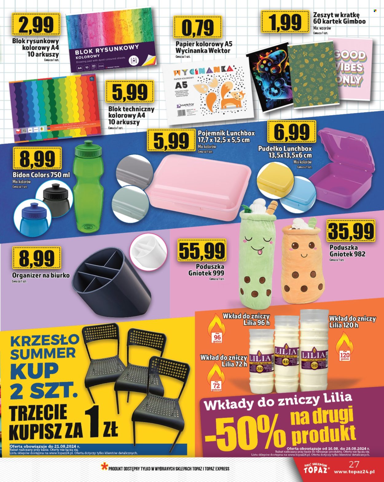 Gazetka Topaz - 16.08.2024 - 21.08.2024. Strona 27