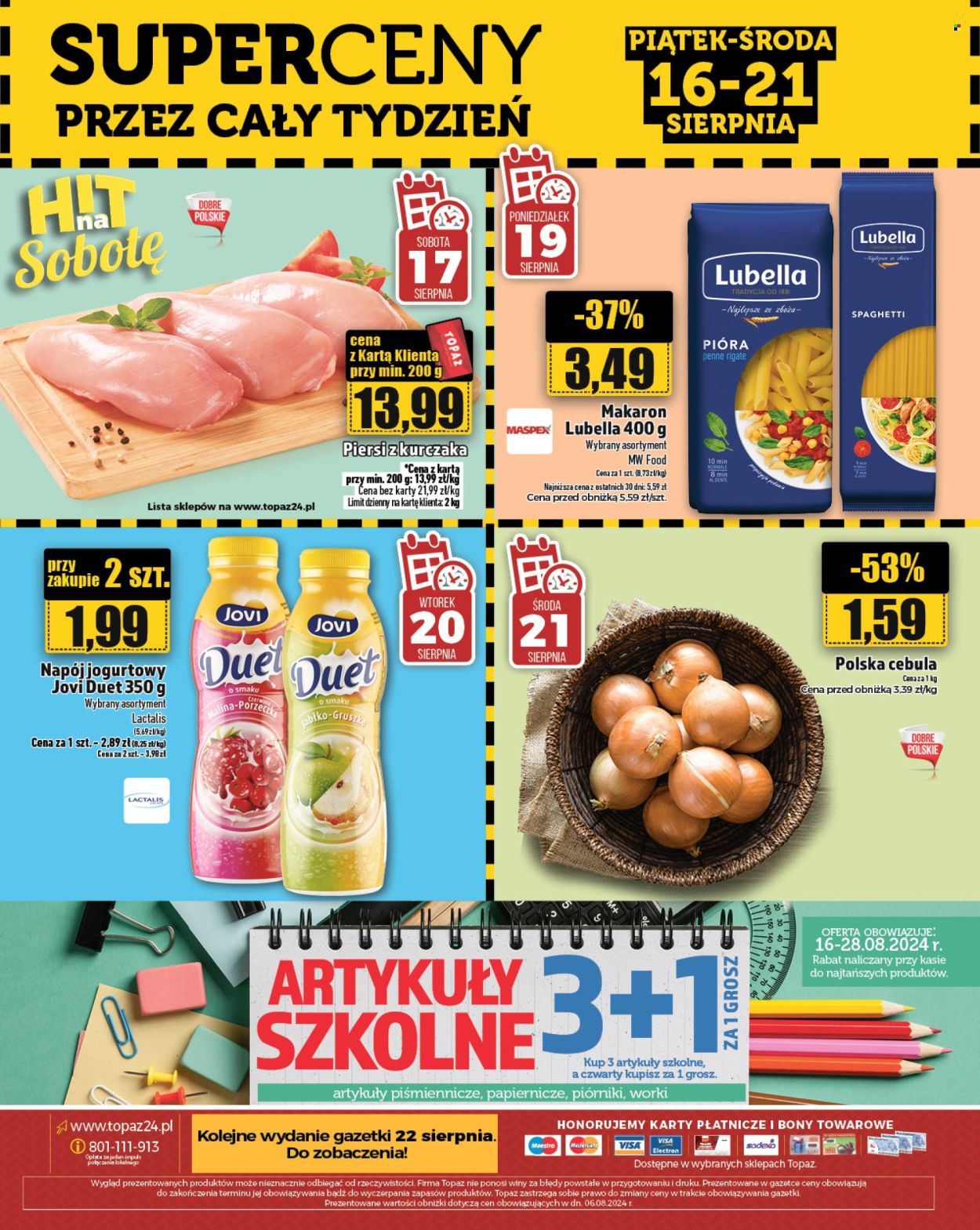 Gazetka Topaz - 16.08.2024 - 21.08.2024. Strona 28