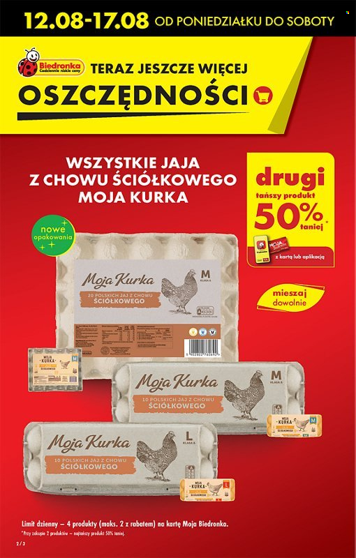 Gazetka Biedronka - 12.08.2024 - 17.08.2024. Strona 2