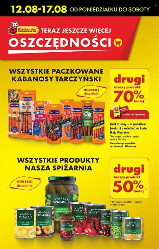 Gazetka Biedronka - 12.08.2024 - 17.08.2024. Strona 5