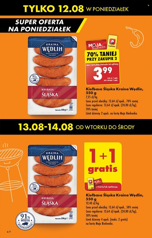 Gazetka Biedronka - 12.08.2024 - 17.08.2024. Strona 6