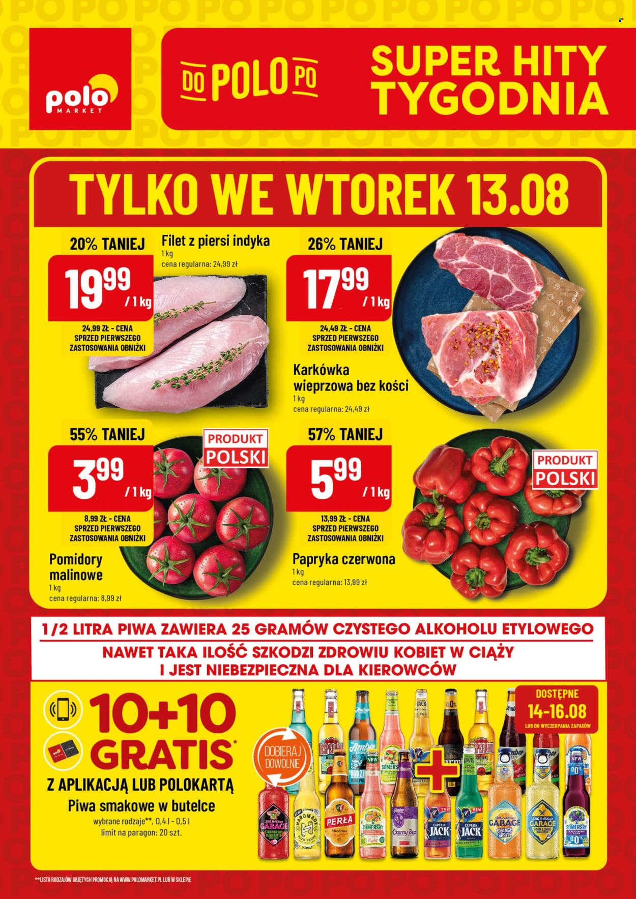 Gazetka Polomarket - 13.08.2024 - 20.08.2024. Strona 1