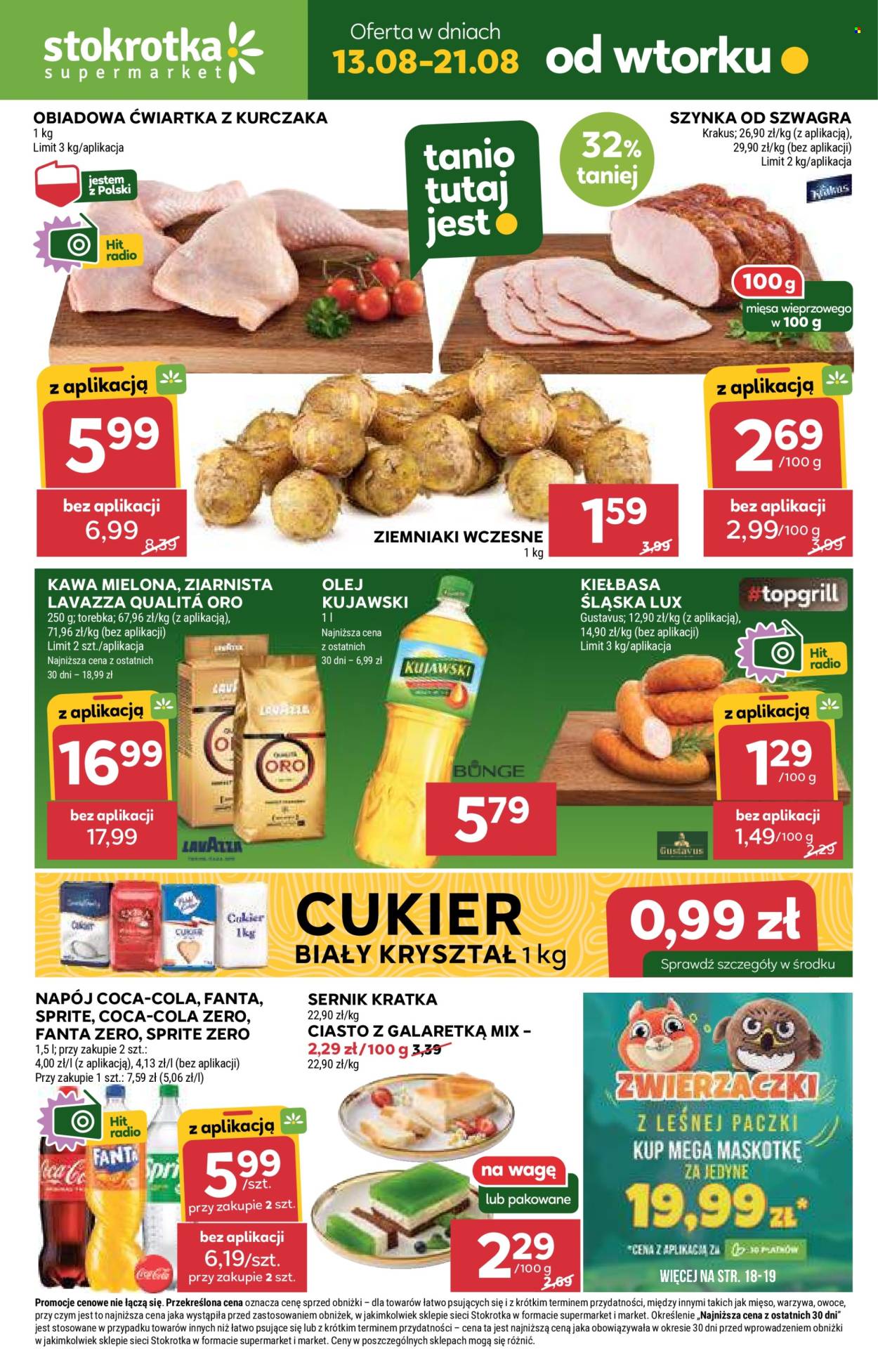Gazetka Stokrotka Supermarket - 13.08.2024 - 21.08.2024. Strona 1