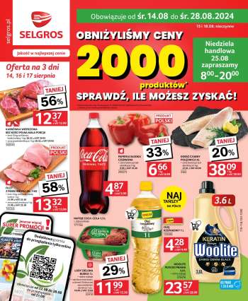 Gazetka Selgros - 14.08.2024 - 28.08.2024.