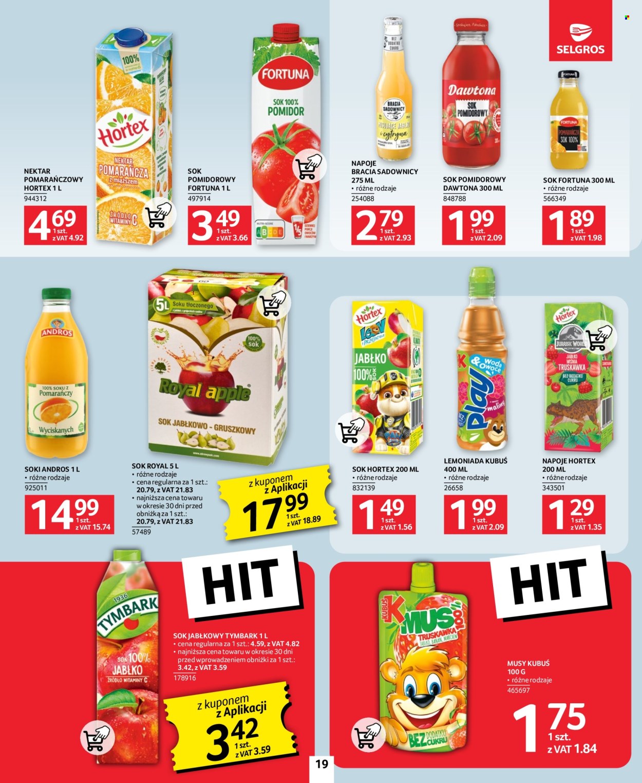 Gazetka Selgros - 14.08.2024 - 28.08.2024. Strona 19