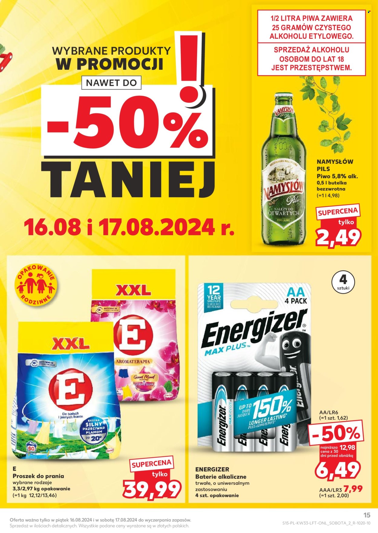Gazetka Kaufland - 14.08.2024 - 21.08.2024. Strona 15