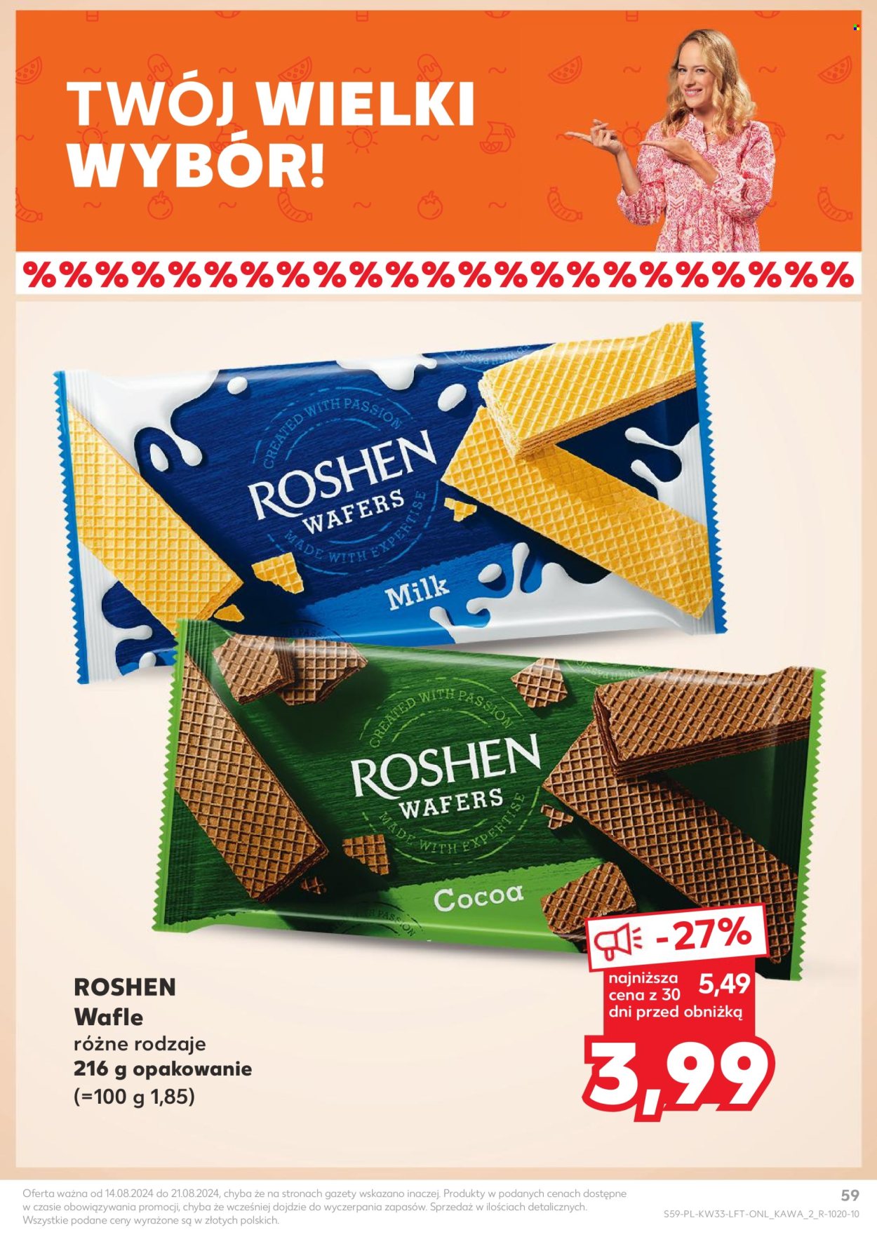 Gazetka Kaufland - 14.08.2024 - 21.08.2024. Strona 59