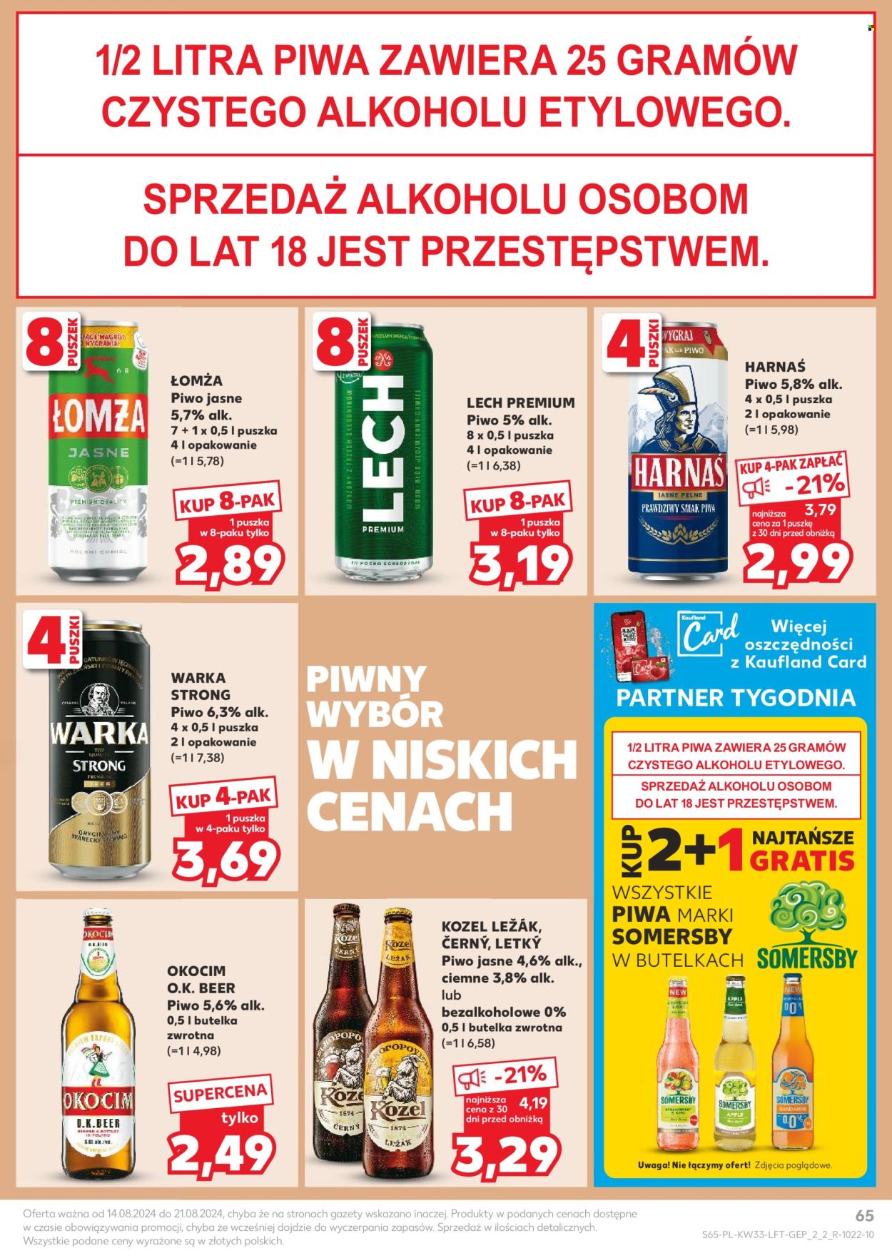 Gazetka Kaufland - 14.08.2024 - 21.08.2024. Strona 65