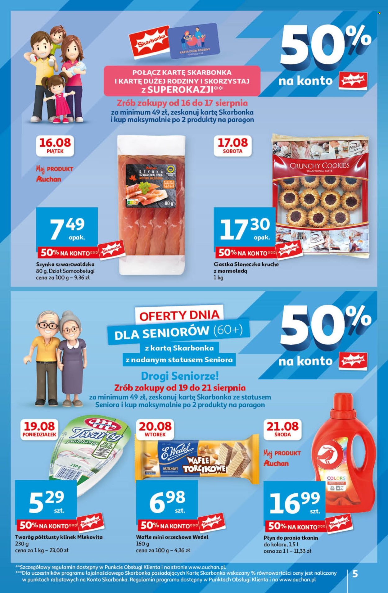 Gazetka Auchan - 16.08.2024 - 21.08.2024. Strona 5