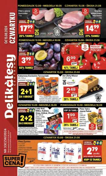 Gazetka Delikatesy Centrum - 15.08.2024 - 21.08.2024.