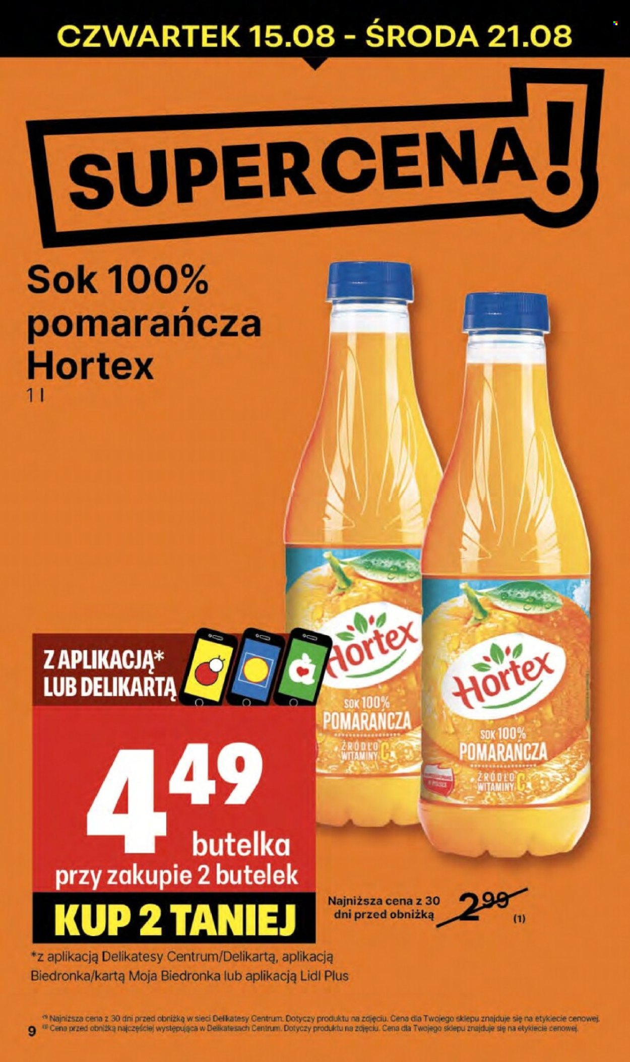 Gazetka Delikatesy Centrum - 15.08.2024 - 21.08.2024. Strona 9