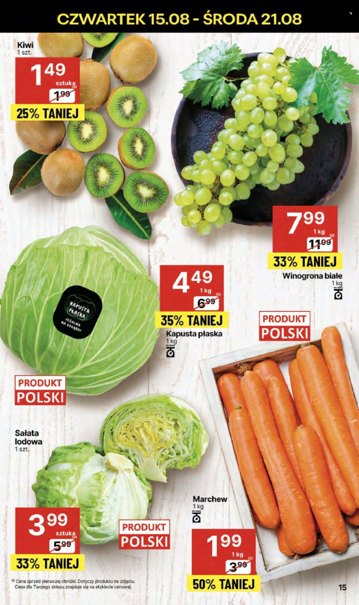 Gazetka Delikatesy Centrum - 15.08.2024 - 21.08.2024. Strona 15