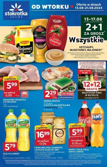 Gazetka Stokrotka Optima - 13.08.2024 - 21.08.2024.