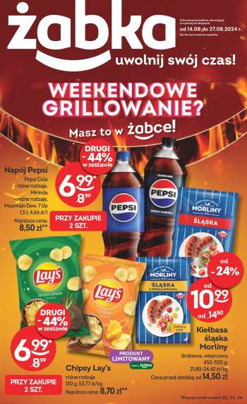 Gazetka Żabka - 14.08.2024 - 27.08.2024.