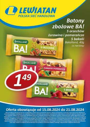 Gazetka Lewiatan - 15.08.2024 - 21.08.2024.