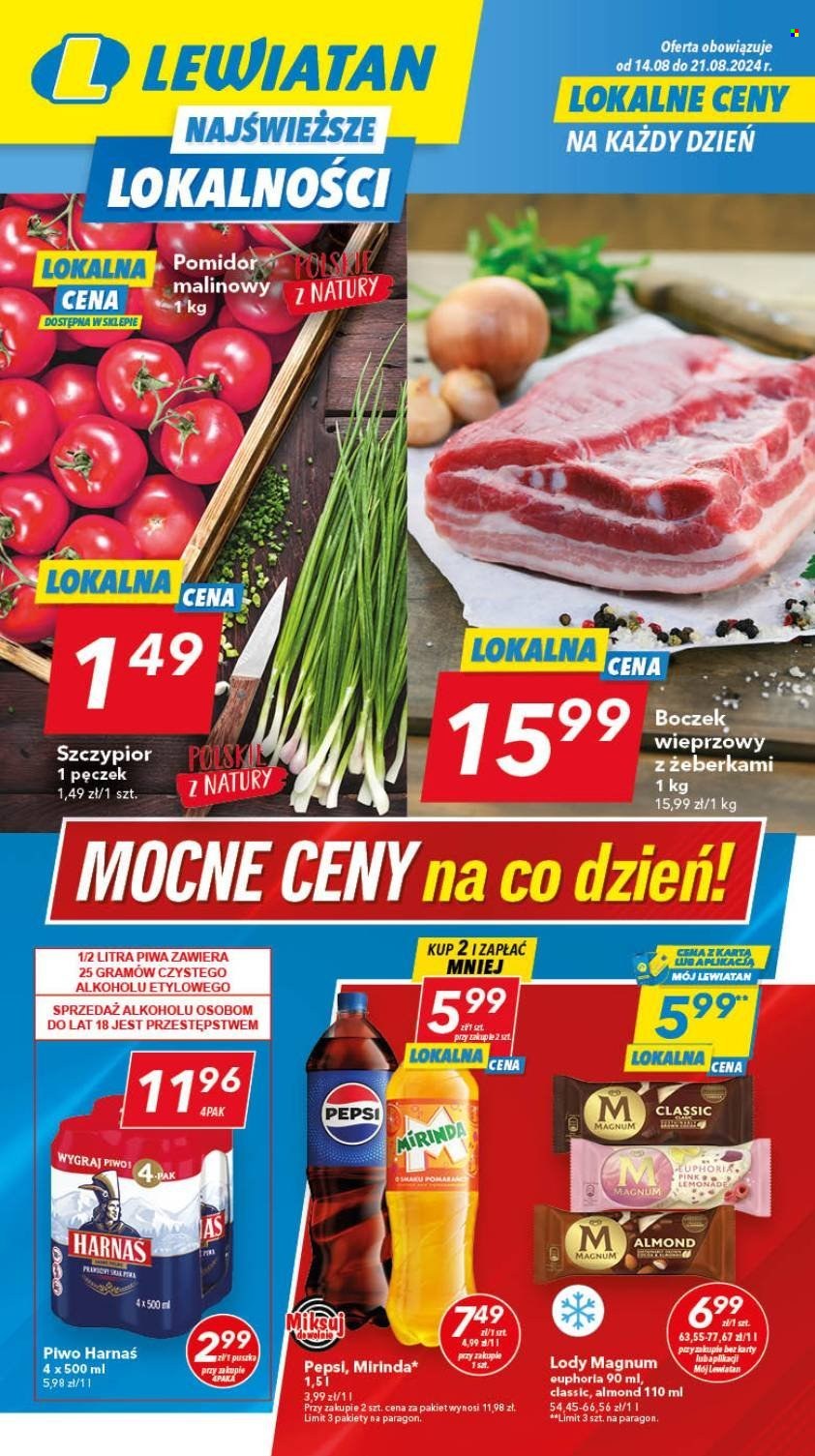 Gazetka Lewiatan - 14.08.2024 - 21.08.2024. Strona 1
