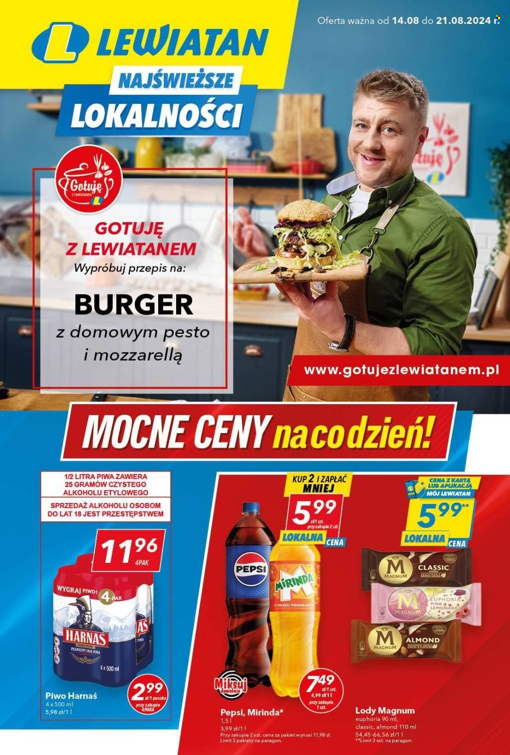 Gazetka Lewiatan - 14.08.2024 - 21.08.2024. Strona 1