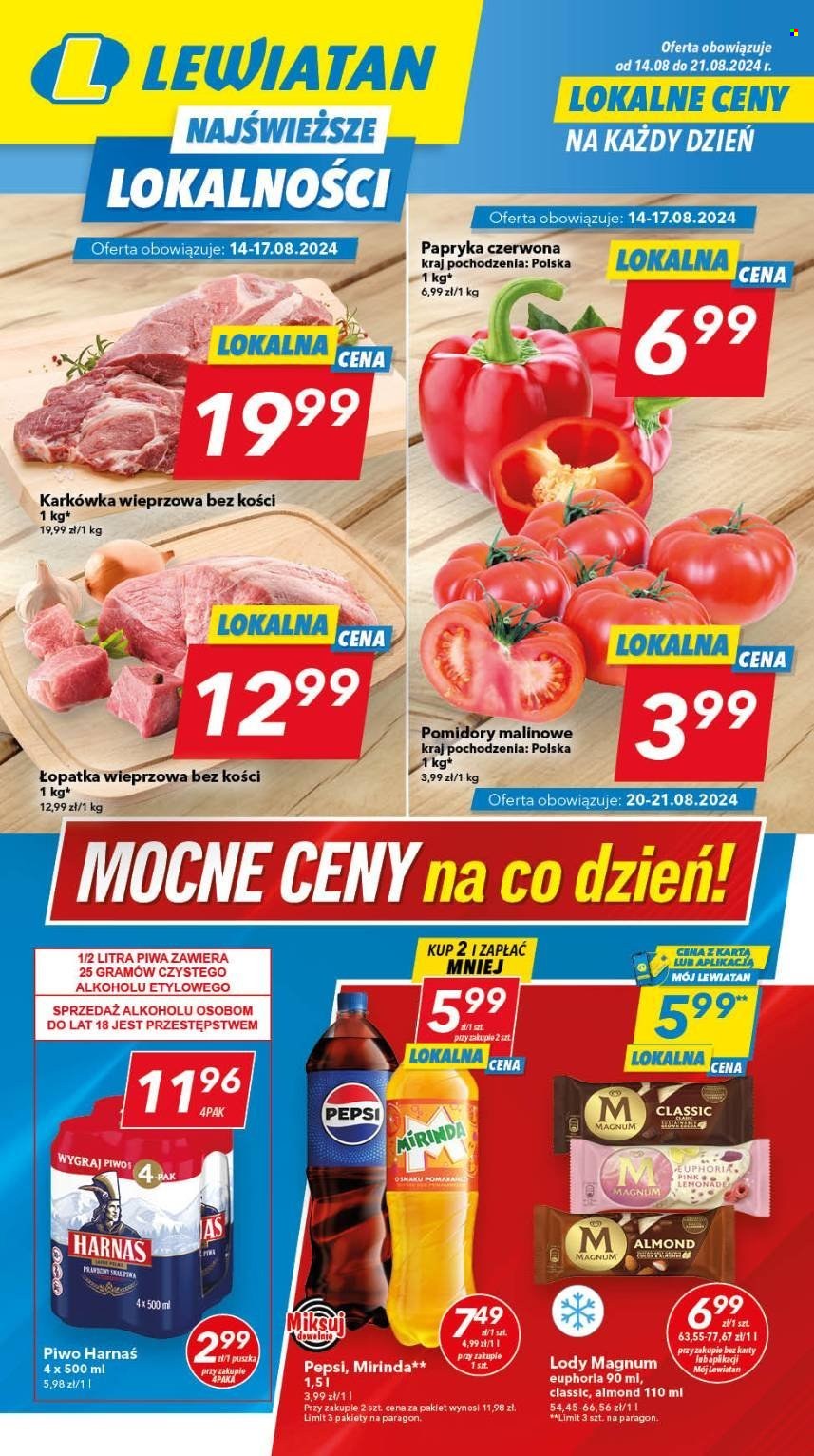 Gazetka Lewiatan - 14.08.2024 - 21.08.2024. Strona 1