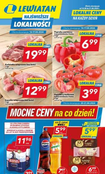 Gazetka Lewiatan - 14.08.2024 - 21.08.2024.