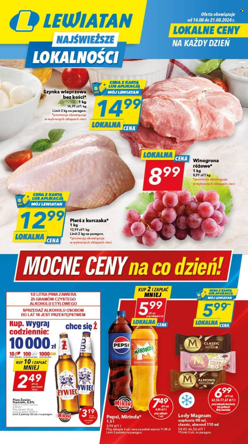 Gazetka Lewiatan - 14.08.2024 - 21.08.2024. Strona 1